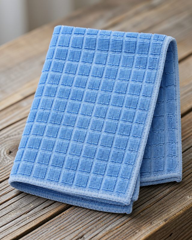 Mikrofiber Temizlik Bezi Mavi Kareli UCZZKARELİBEZMAVİ