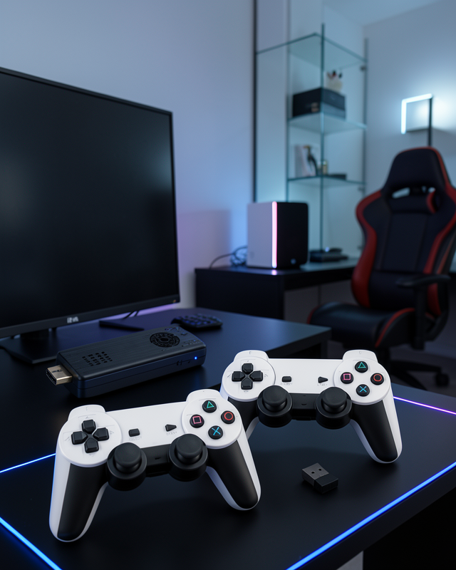 Çift Joystickli Retro Oyun Kolu UUCZXPROSTİCK2-1