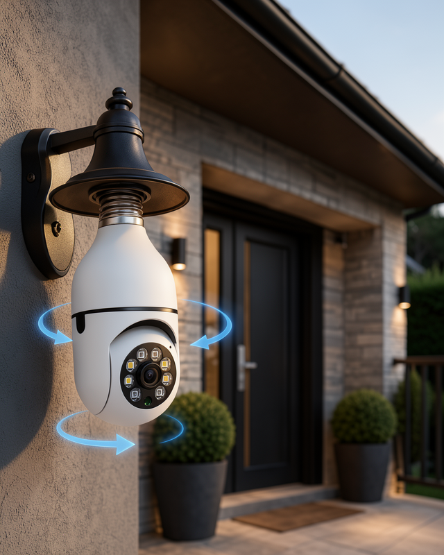 Akıllı WiFi Kamera PTZ 360 Derece Dönen UUCZWİFİKAMERAAMPUL-2