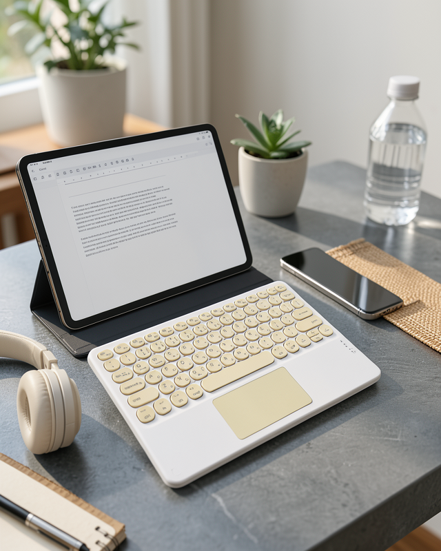 Bluetooth Klavye Slim Kablosuz UUCZTOUCHPAD1-1