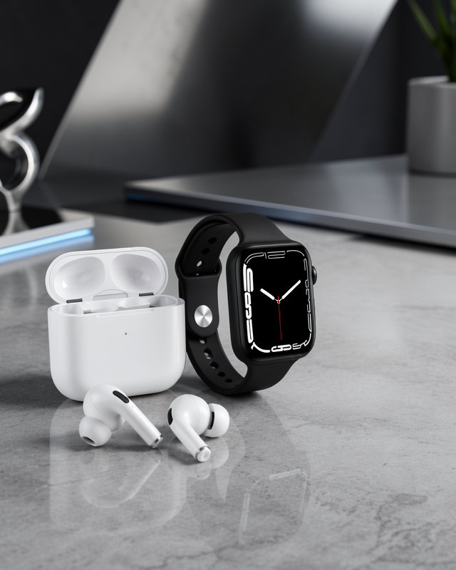 Akıllı Saat ve TWS Bluetooth Kulaklık UUCZT700SAİRPODSPROK-1