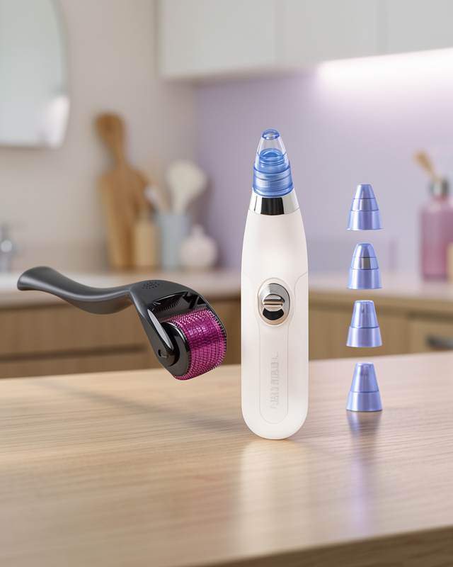 Dermaroller + Siyah Nokta Temizleyici Setı UCZZSYHNOKTADRMROLLER-2