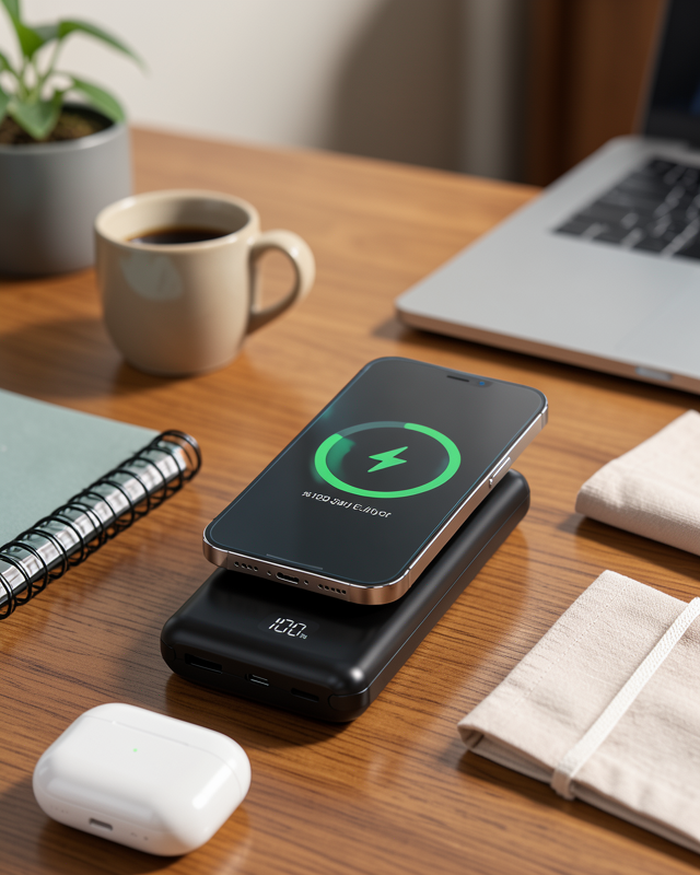 10.000 Mah 4 Portlu Dijital Göstergeli Powerbank UUCZPW10POWERBANK1-1