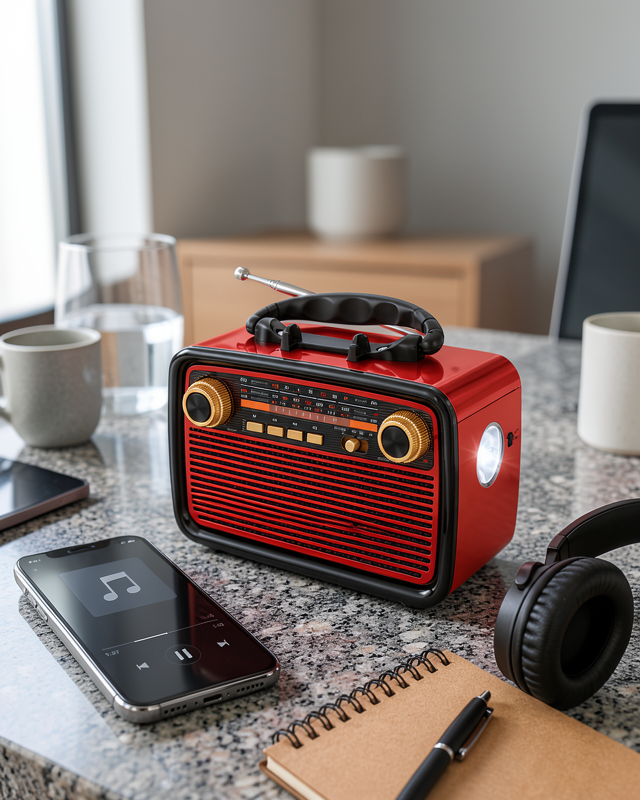 Nostaljik Radyo Bluetooth Müzik Kutusu UUCZNOSTALJİKR1-1