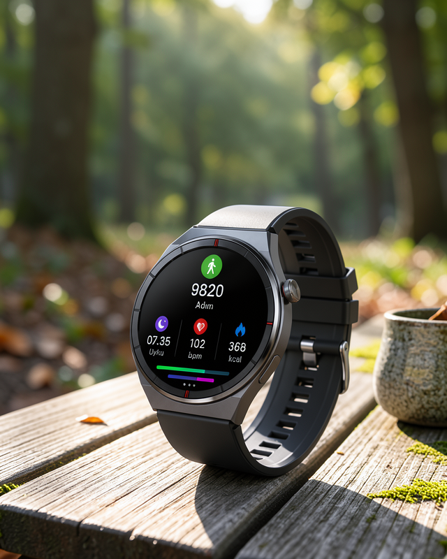 Akıllı Saat Bluetooth Amoled Ekran Sağlık Takibi UUCZHK8HEROO2-1