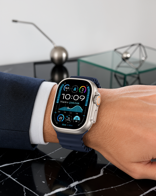 Akıllı Saat Bluetooth Sesli Görüşme Titreşimli GPS Bağlantısı