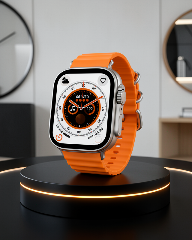Akıllı Saat 49 MM GPS ve NFC ile Android iOS Uyumlu UUCZGS8ULTRASAAT3-1
