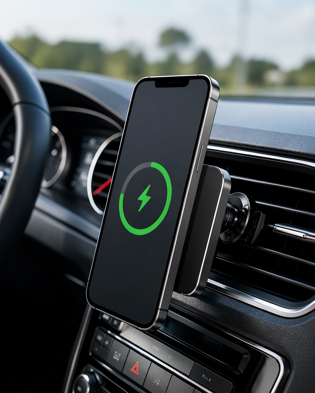 Manyetik Araç Telefon Tutucu 15W Hızlı Şarj UCZZ15WARAÇ-2