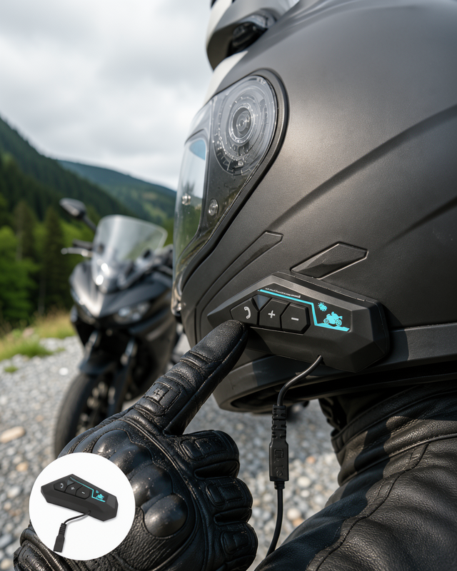 Kask Kulaklığı Bluetooth 5.0 Su Geçirmez UUCZBT22KULAKLIK1-1