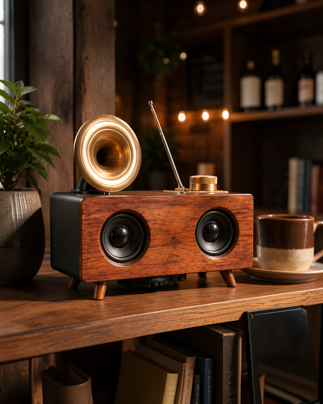 Bluetooth Hoparlör Retro Tasarım B6 UUCZB6SPEAK-1