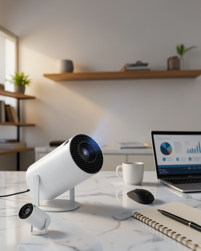 Akıllı Taşınabilir Projektör 720P 120 ANSI Lümen UUCZAYAKLIPROJEKSİYON-1
