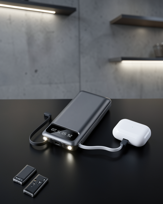 Powerbank 20.000 Mah LCD Göstergeli UUCZ20MAHPOWERBANK3-1