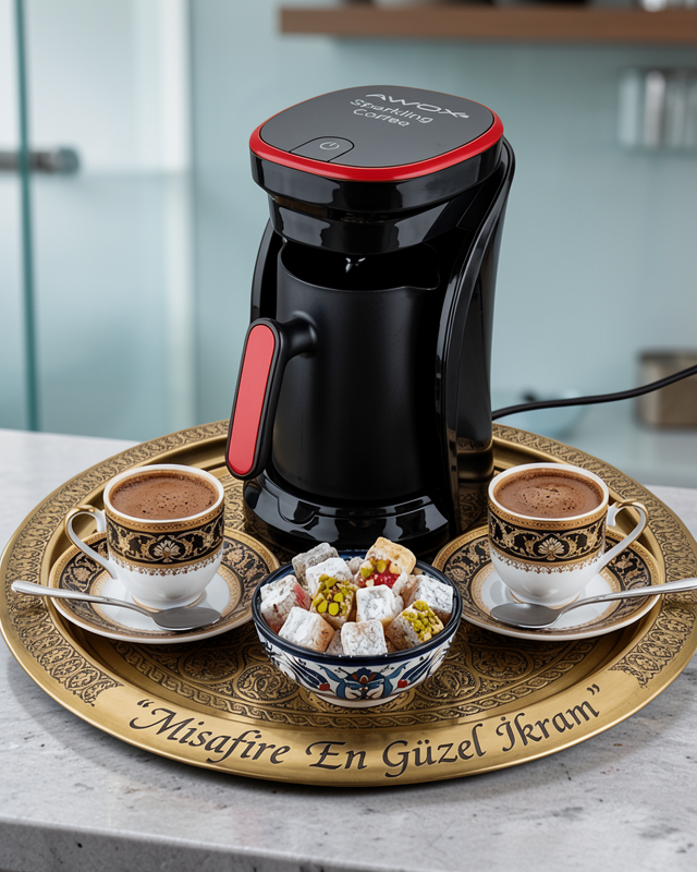 4 Fincan Kapasiteli Türk Kahvesi Makinesi UCZZSPARKLİNGKAHVEMAKİNESİ-2