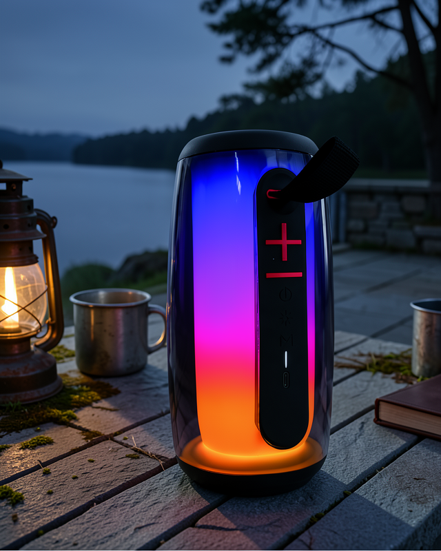 RGB Aydınlatmalı Kablosuz Bluetooth Hoparlör UCZZSX5051HOPARLÖR-5