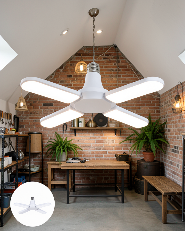 4 Kollu LED Ampül 60 Watt 6000 Lumen UCZZZVM60LEDAMPÜL-6
