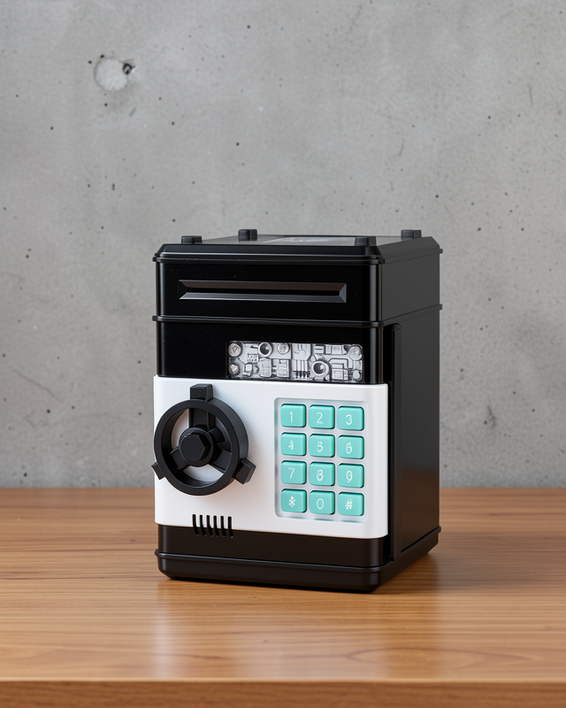 Şifreli ATM Tasarımı Kumbara UCZZZSAM53NUMBERBANK-21