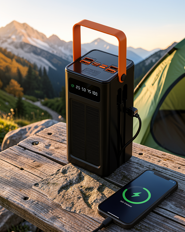 Güneş Enerjili Yüksek Kapasiteli Powerbank UCZZ80000POWERBANK-4