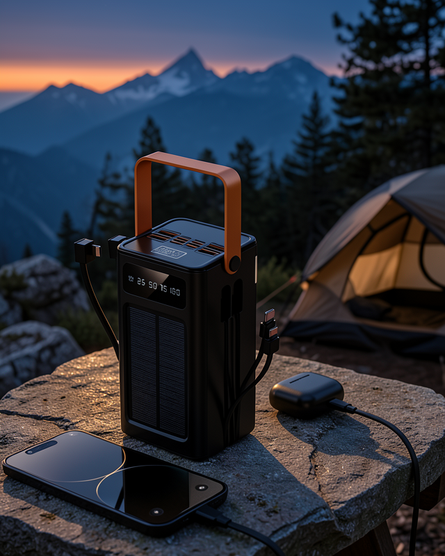 Çok Amaçlı Solar Powerbank 80.000mAh UCZZ80000POWERBANK-3