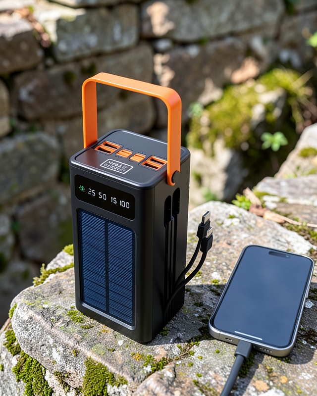 Güneş Enerjili Şarj Cihazı 80.000mAh UCZZ80000POWERBANK-2