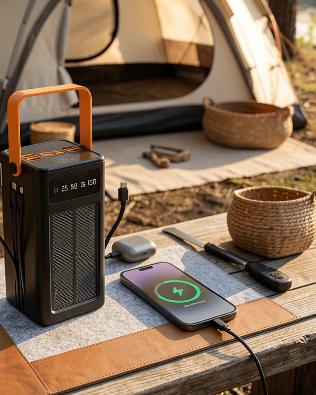 Powerbank 80.000mAh Güneş Enerjisi Şarjlı UCZZ80000POWERBANK-1