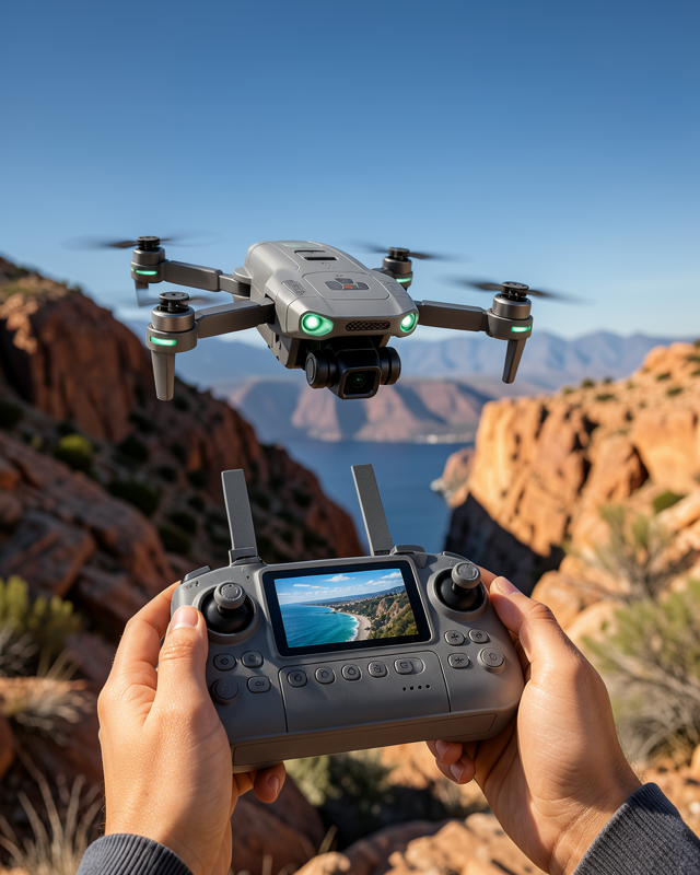 Akıllı Sensörlü Drone Canlı Görüntü Aktarımlı UCZZZR08DRONEE-6