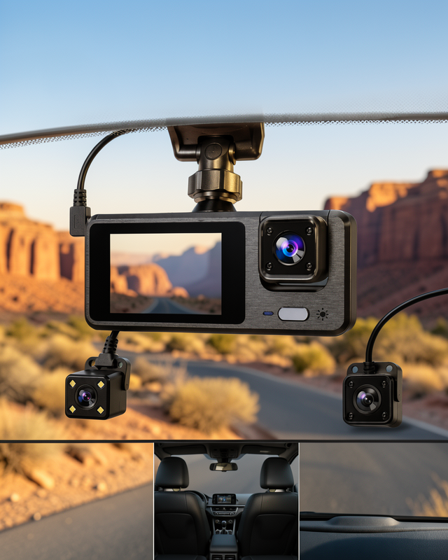 3 Kamera Araç DVR 1080P UCZZZQ301KAMERA-10