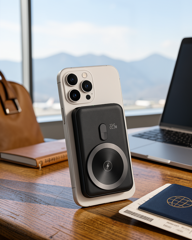 Manyetik Kablosuz Şarjlı 22.5W Powerbank UCZZZPW115-9