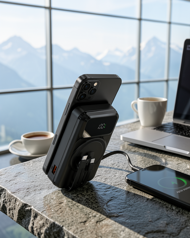 15W Kablosuz Şarjlı 10000 mAh Powerbank UCZZZPW10PLUS-6