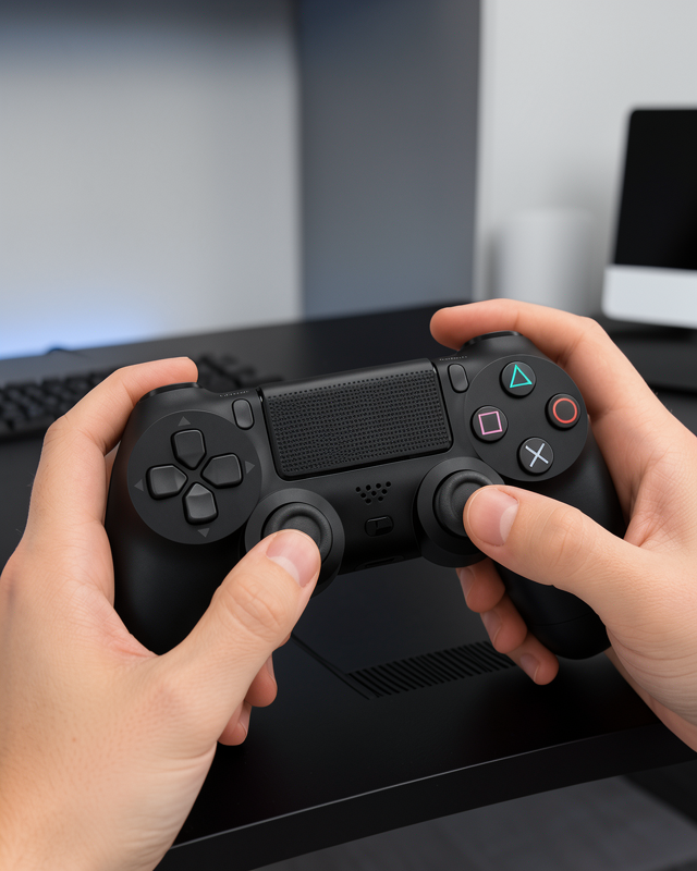 Kablosuz Oyun Kolu Çift Titreşimli PS4 Uyumlu UCZZZPS4KOLU-7