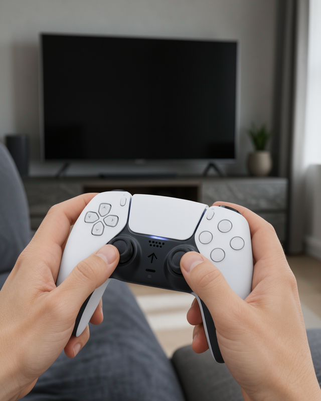 Kablosuz Oyun Kumandası PS5 Uyumlu Yeni Nesil Model UCZZZP5UYUMLUKONSOL-7