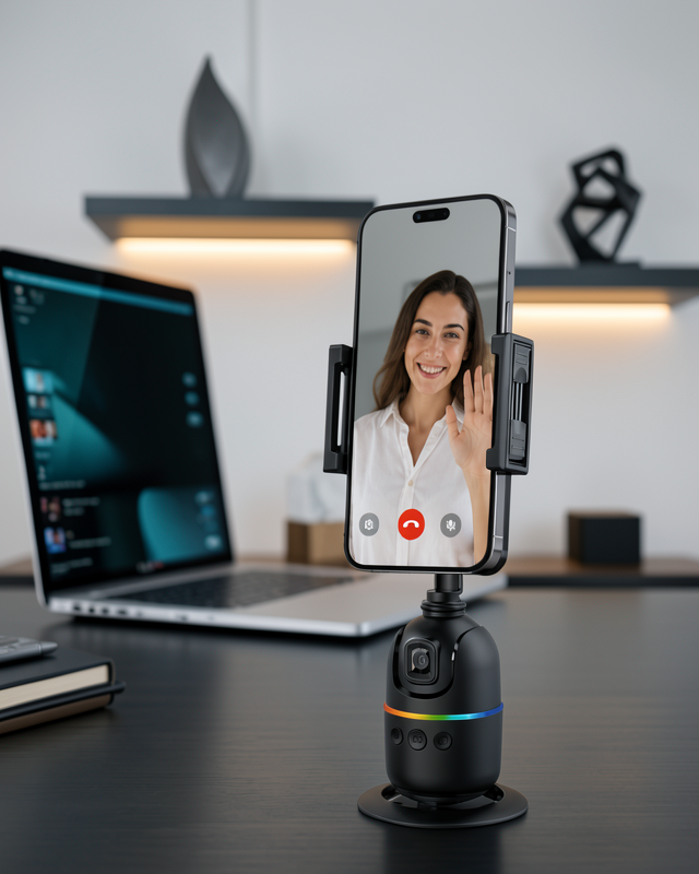 Otomatik Yüz Takipli Masaüstü Gimbal UCZZZP03TRİPOD-7