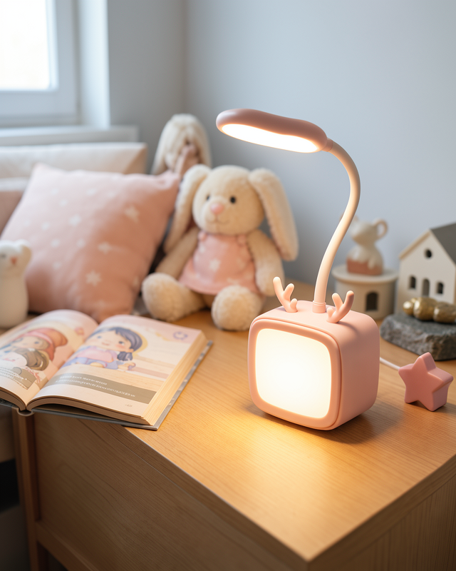 Kablosuz LED Gece Lambası Şarjlı Tasarım UCZZZLD8804MASALAMBASI-8
