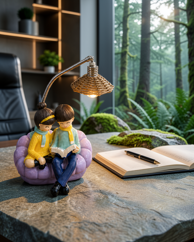 Masa Lambası Çift Temalı Yumuşak LED Işık UCZZZKOLTUKÇİFTIŞIK-7