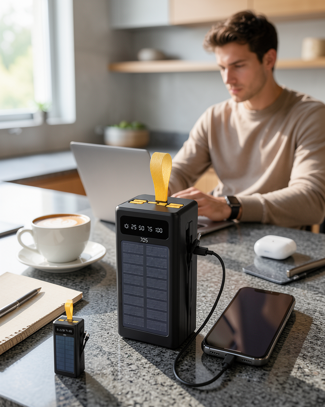 Güneş Enerjili Taşınabilir Powerbank UCZZZ50000POWERBANK-8