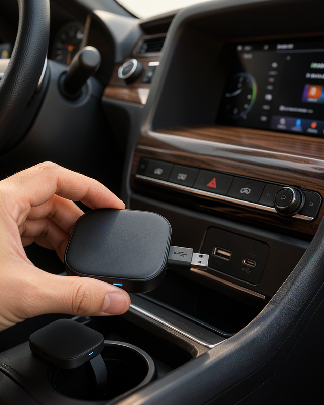 Kablosuz Android Auto Cihazı 5.8GHz WiFi USB Girişli UCZZZANDROİDCARPLAY-8