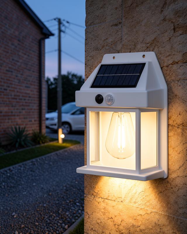 Sensörlü Solar Duvar Lambası UCZZZBK888-7