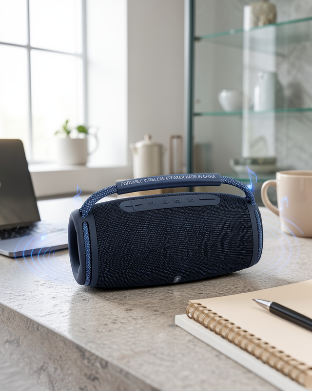 Kablosuz Bluetooth Hoparlör IPX5 Suya Dayanıklı UCZZZBOMBOX3PROMAVİ-9