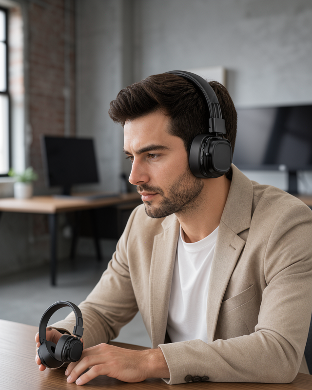 Kablosuz Bluetooth Kulaklık Uzun Süreli Kullanım UCZZZBT40-6