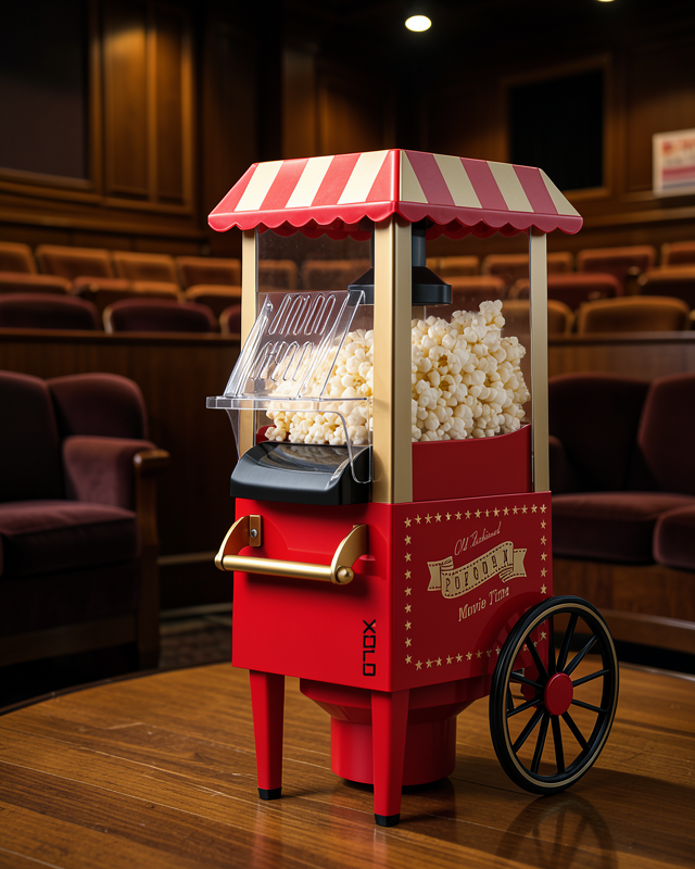 Yağsız Popcorn Makinesi UCZZPG618KIRMIZI-14