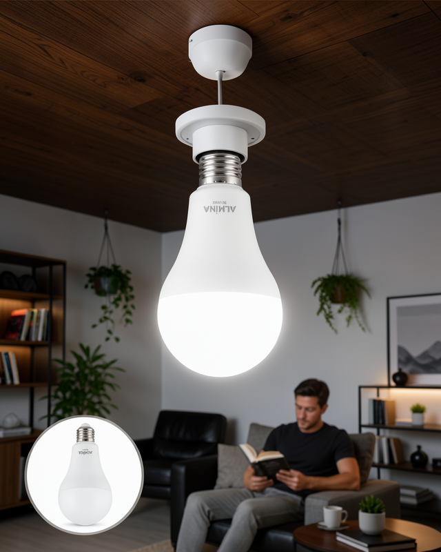 Şarjlı LED Ampul 6400K Soğuk Beyaz 30 Watt UCZZZDL2030ŞARJLILEDAMPUL-6