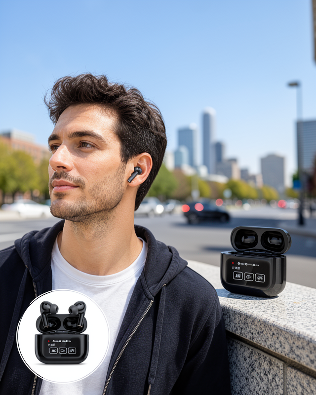 Kulak İçi Bluetooth Kulaklık Ekranlı UCZZZEKRANLIAİRPODSPROOO3-1