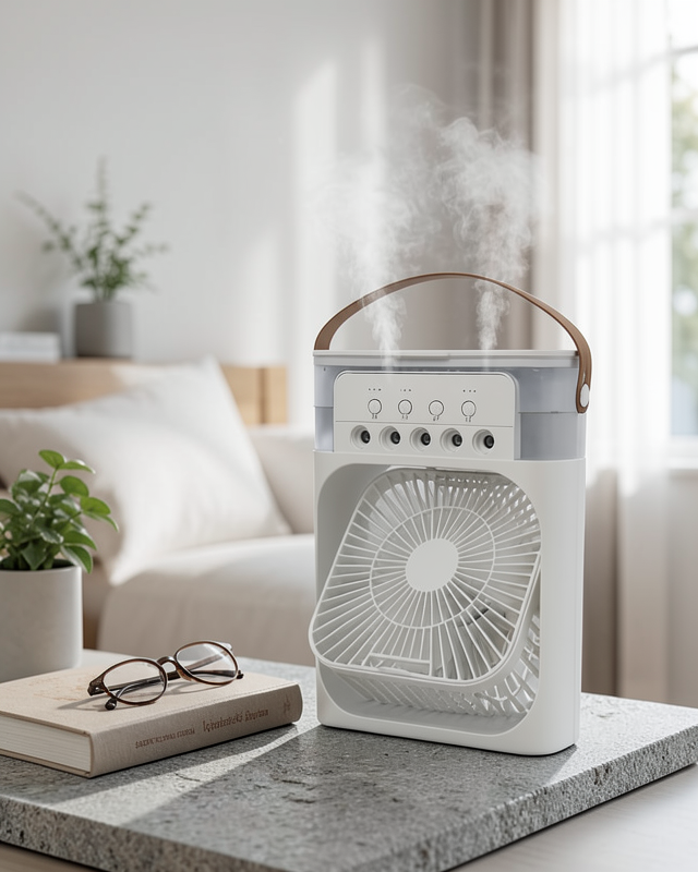 Mini 3 Üçlü Fan 500ml Hacim UCZZZF9FAN-7