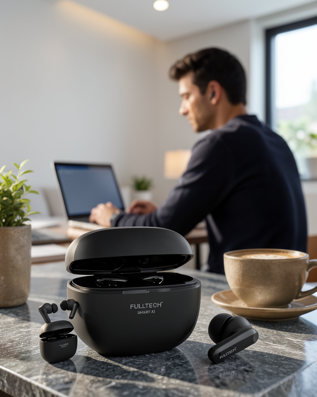 Akıllı Çeviri TWS Bluetooth Kulaklık UCZZZFB28DİLÇEVİRİKULAKLIKSİYAH-6