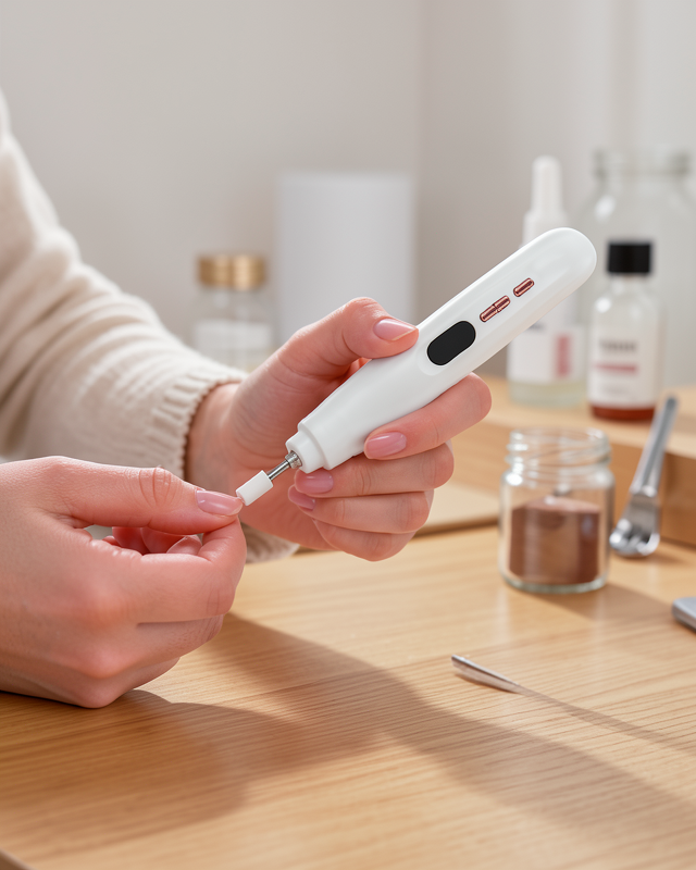 Şarj Edilebilir Manikür Pedikür Cihazı Kurutma Özellikli UCZZBWR43-4