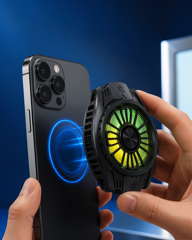 Telefon Soğutucu Soğutma Teknolojili RGB Işıklı UCZZK55TELEFONSOĞUTUCU-1