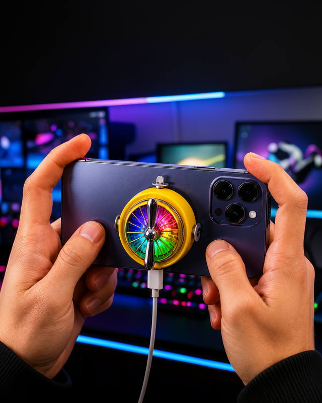 RGB Işıklı Telefon Soğutucu UCZZA2TELEFONSOĞUTUCU-4