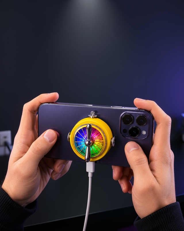 Şarj Edilebilir RGB Telefon Soğutucu UCZZA2TELEFONSOĞUTUCU-2