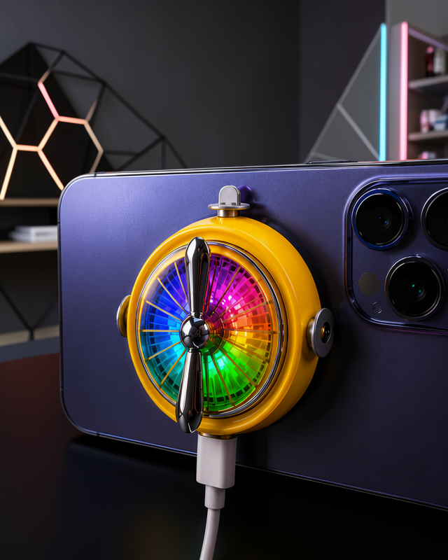 RGB Işıklı Manyetik Telefon Soğutucu UCZZA2TELEFONSOĞUTUCU-5