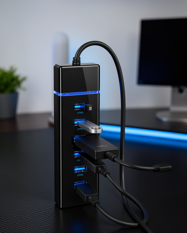 USB 3.0 7 Port Çoklayıcı UCZZOKM307-4