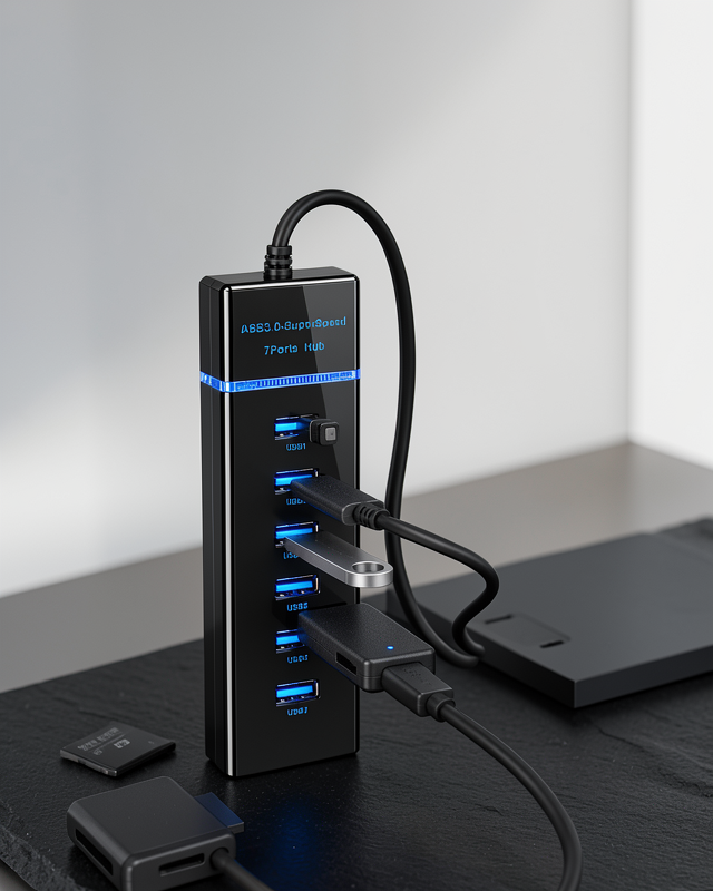 USB 3.0 Çoklayıcı 7 Port UCZZOKM307-2